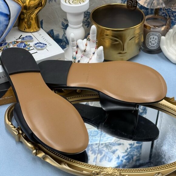 🆕 MARC JACOBS 🧿 NWOB The Snapshot Slide, Black Leather - Sz 37 US 7 - Picture 15 of 15